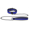 Collier Néoprène Ouch Puppy Bleu