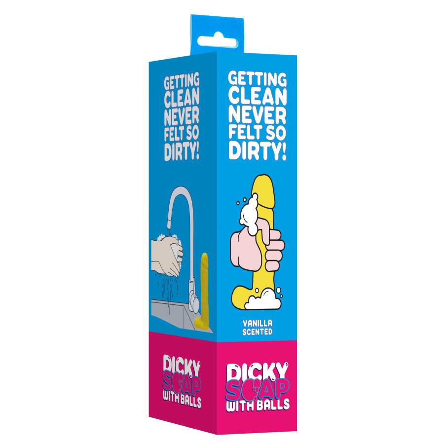 Savon pénis Dicky Soap jaune