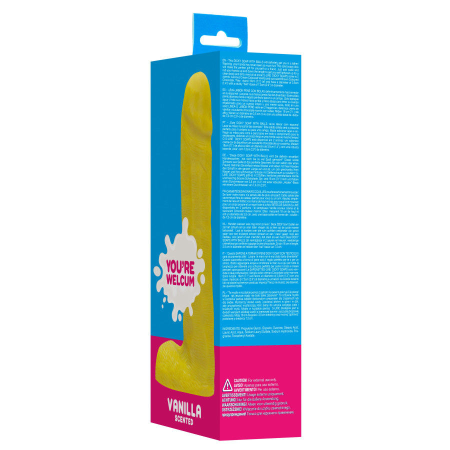 Savon pénis Dicky Soap jaune