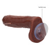 Savon Pénis avec sperme Dicky Marron