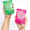 Pack de 48 bonbons Poudre pétillante Explosive Kiss Menthe et Fraise