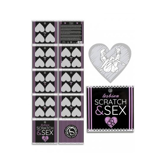 Jeu à gratter Sexy Lesbien