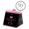 Jeu Cartes Défis ROMANTIQUE Challenge 30 jours