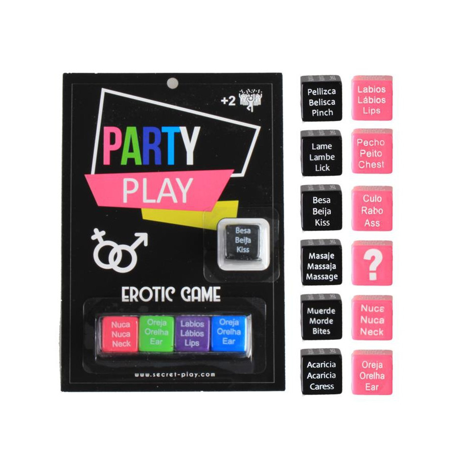 Dés sexuels Party Play Actions