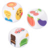 Dés coquins EMOJI GASM x3