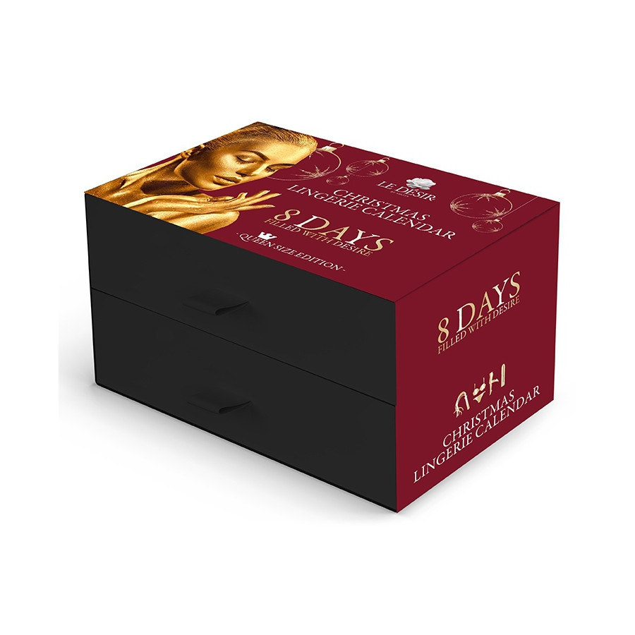 Box Calendrier de l'Avent érotique - 8 jours - Le Désir Queen Size