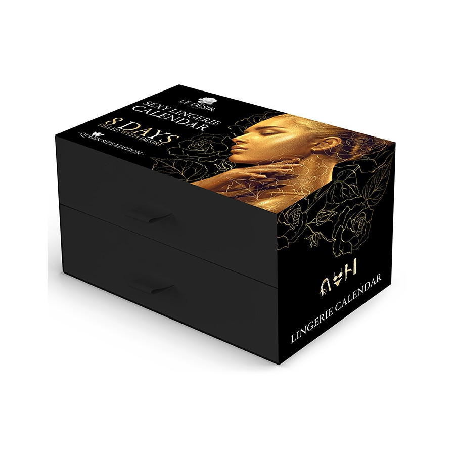 Box Calendrier de l'Avent érotique - 8 jours - Le Désir Queen Size