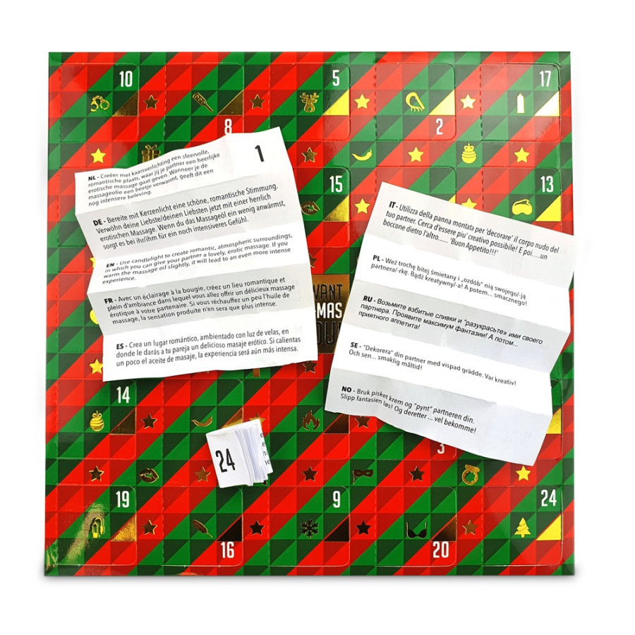 Calendrier de l'Avent érotique CHALLENGE X-MAS