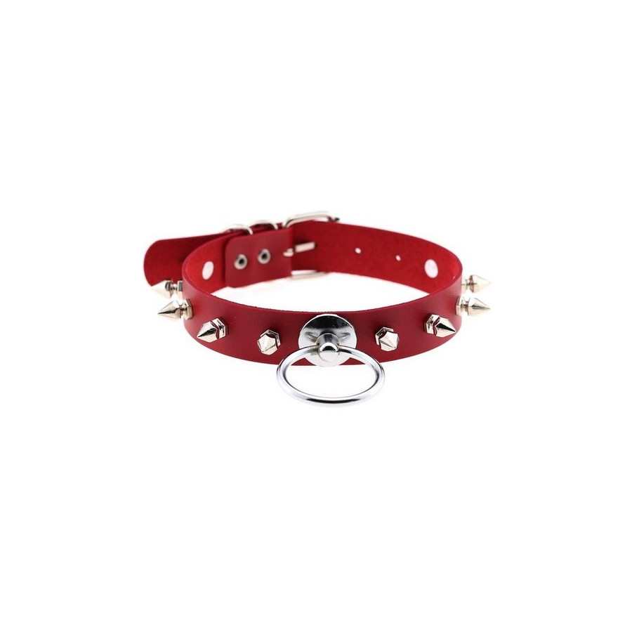 Collier Saskia - Rouge