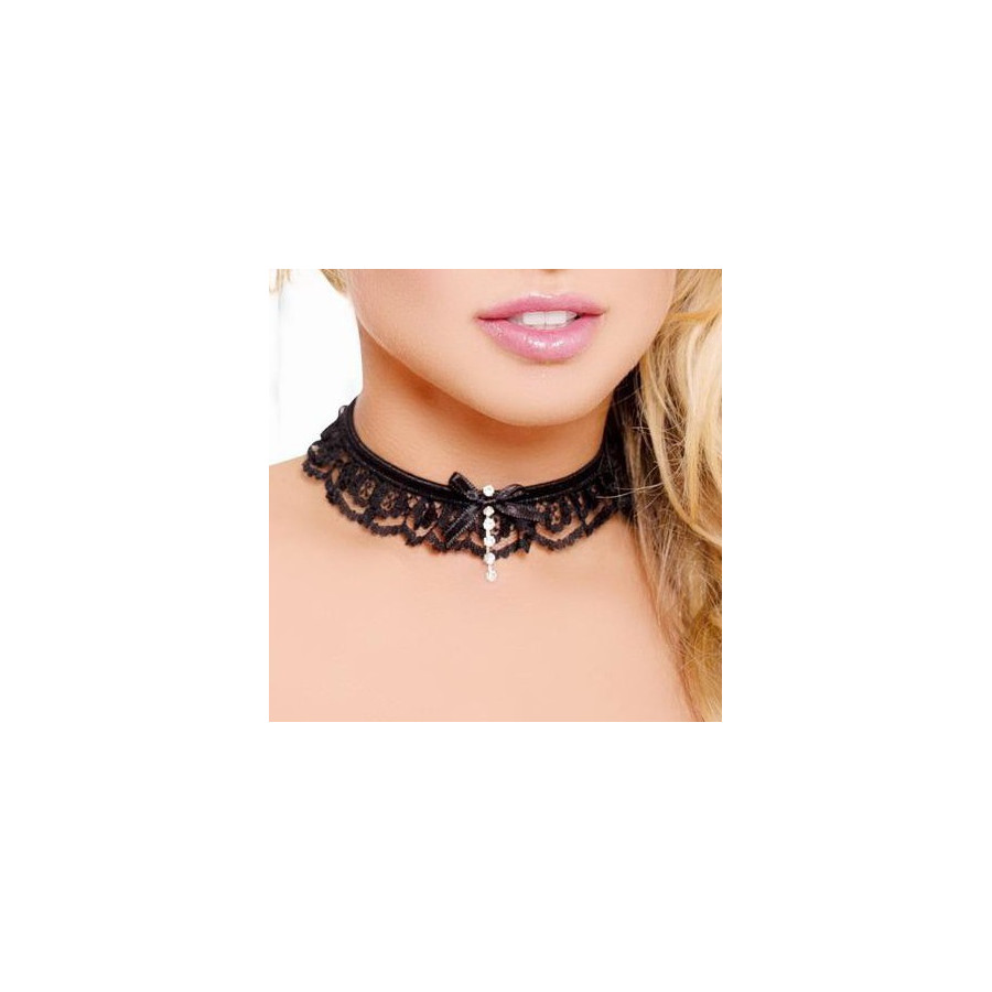 Collier Acilia - Noir