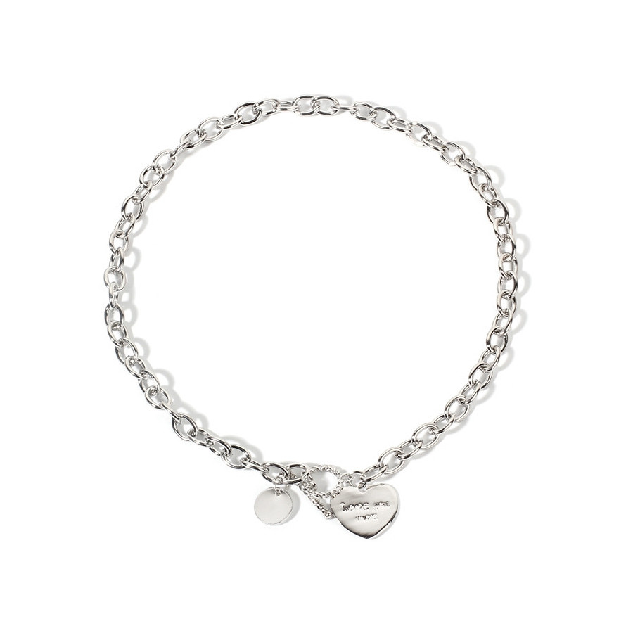 Ras de cou Heart Steel