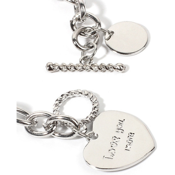 Ras de cou Heart Steel