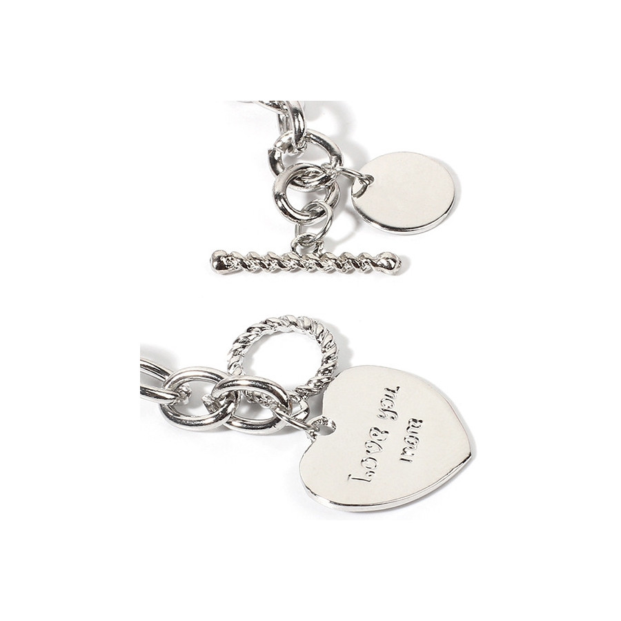 Ras de cou Heart Steel