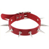Collier à pointes Piky Lish Rouge