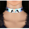 Collier à pointes Piky Laser Argenté