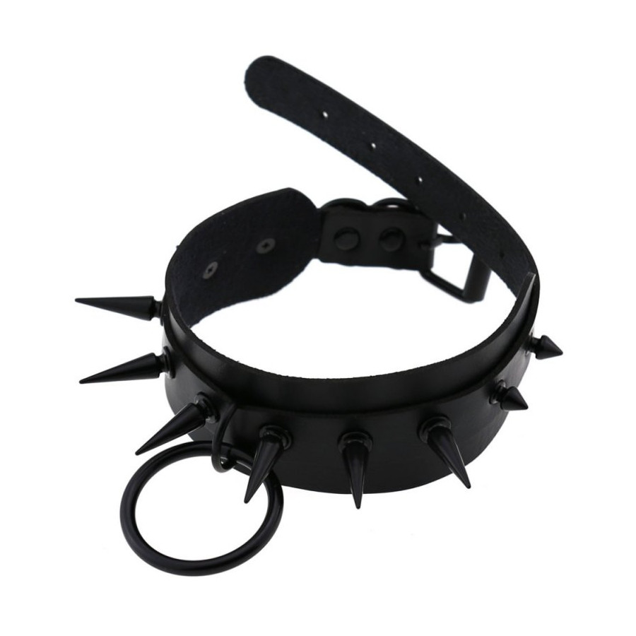 Collier à pointes Strobo Lish Noir