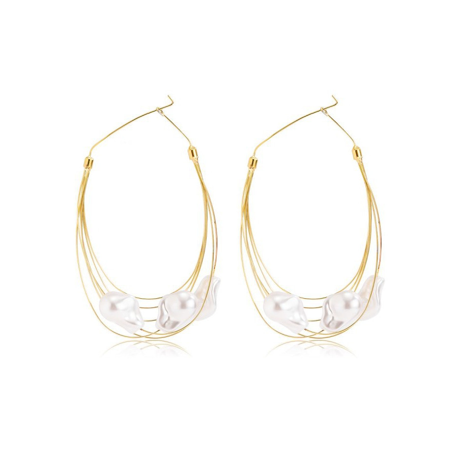 Boucles d'oreille Gold Ear 10cm