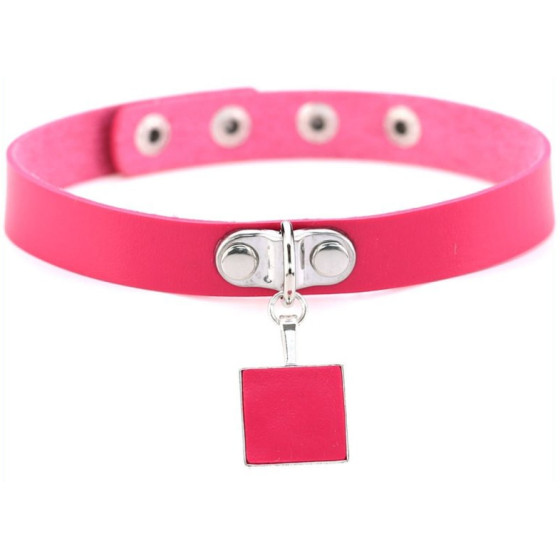 Ras de cou Square Neck Rose 