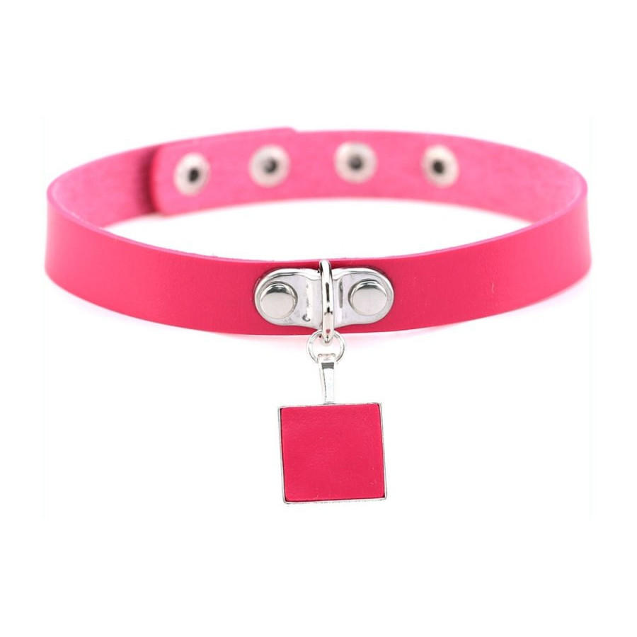 Ras de cou Square Neck Rose 