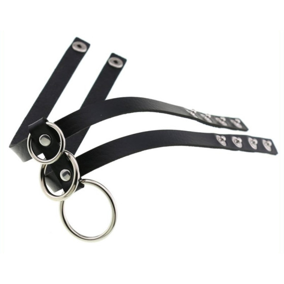 Ras de cou Tri Rings Noir