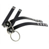 Ras de cou Tri Rings Noir