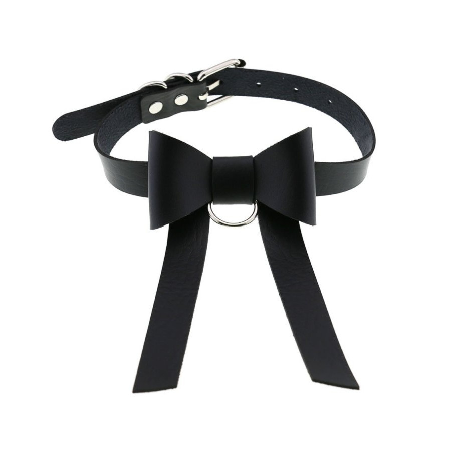 Ras de cou Bow Night Noir