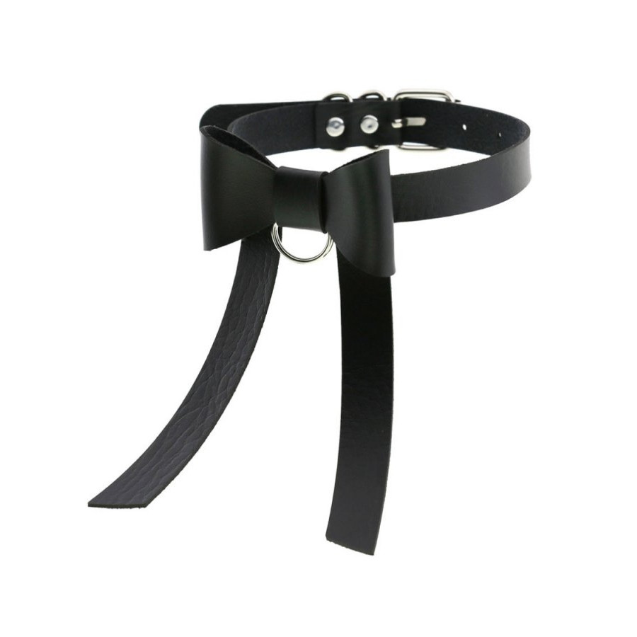 Ras de cou Bow Night Noir