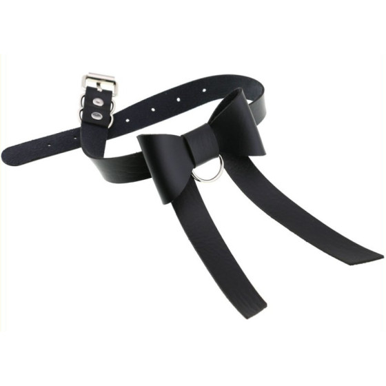 Ras de cou Bow Night Noir