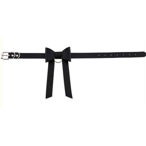 Ras de cou Bow Night Noir