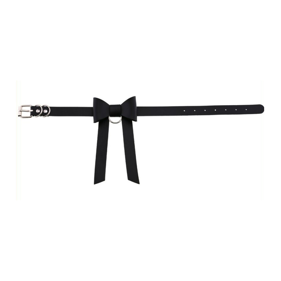 Ras de cou Bow Night Noir