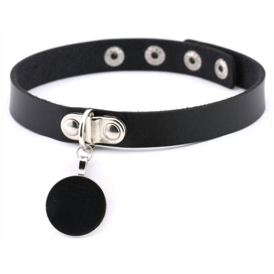Ras de cou Round Moon Noir