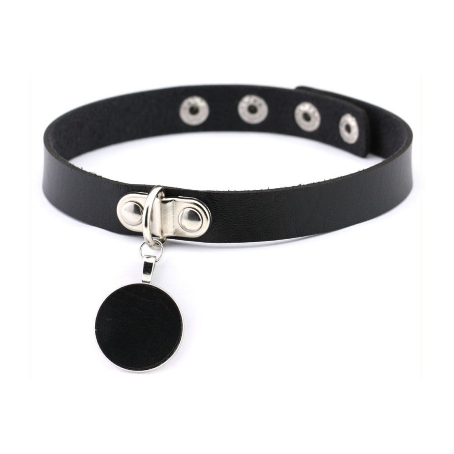 Ras de cou Round Moon Noir