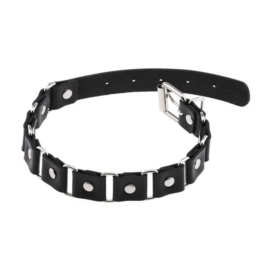 Ras de cou Stitch Noir