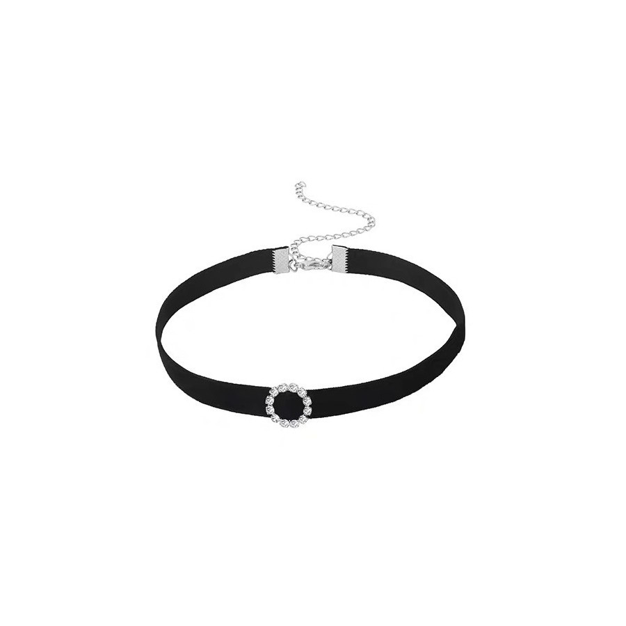 Ras de cou Diamond Circle Noir