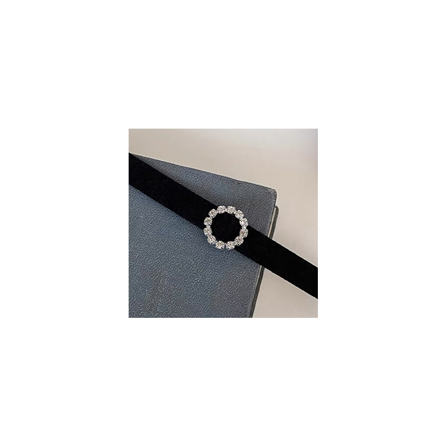 Ras de cou Diamond Circle Noir