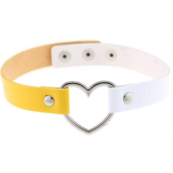 Ras de cou Herat Duo Jaune-Blanc