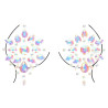 Stickers Cache-seins strass phosphorescents Glow Nipples