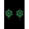 Stickers Cache-seins strass phosphorescents Glow Nipples