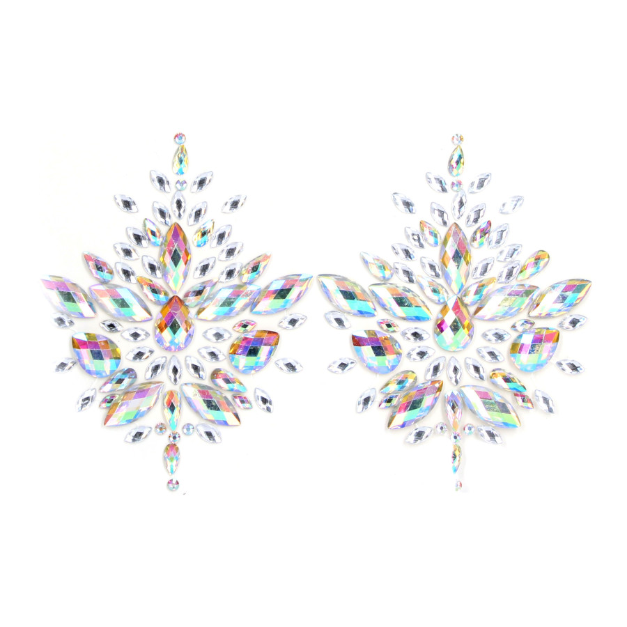 Strass autocollants tétons Dazzling Nipple Bling