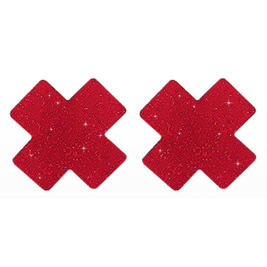Cache-seins adhésifs X Cover Taboom Rouges