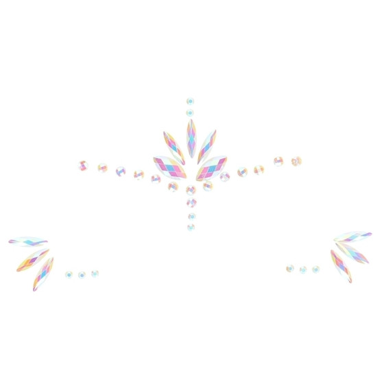 Stickers Strass Visage phosphorescent Glow Jewelry