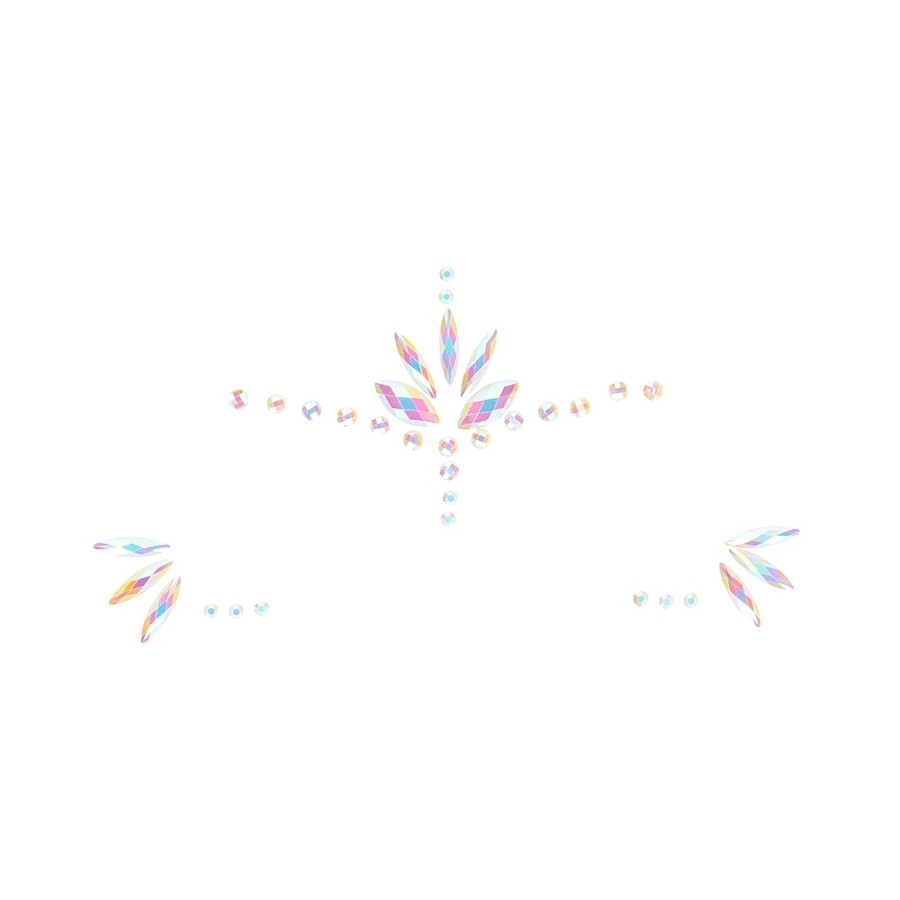 Stickers Strass Visage phosphorescent Glow Jewelry