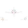 Stickers Strass Visage phosphorescent Glow Jewelry