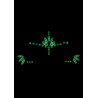 Stickers Strass Visage phosphorescent Glow Jewelry
