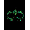 Stickers Strass Contours des Yeux phosphorescents Glow Jewelry