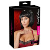 Perruque Cheveux courts Bob noirs