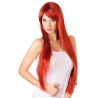 Perruque Cheveux longs Rouges