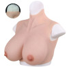 Buste seins réalistes Coton Col haut Bonnet 90B