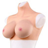 Buste Seins Coton Col haut Bonnet 90C