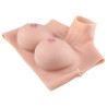 Buste Seins Coton Col haut Bonnet 90C